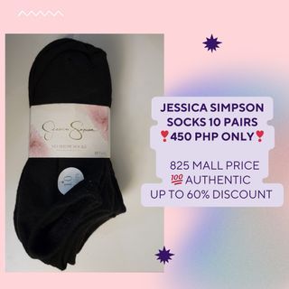 Jessica Simpson 10 pairs Socks