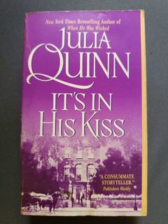 Julia Quinn It's In His Kiss Bridgerton Book