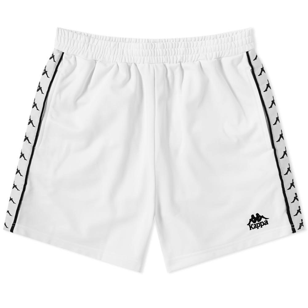 White 2025 kappa shorts