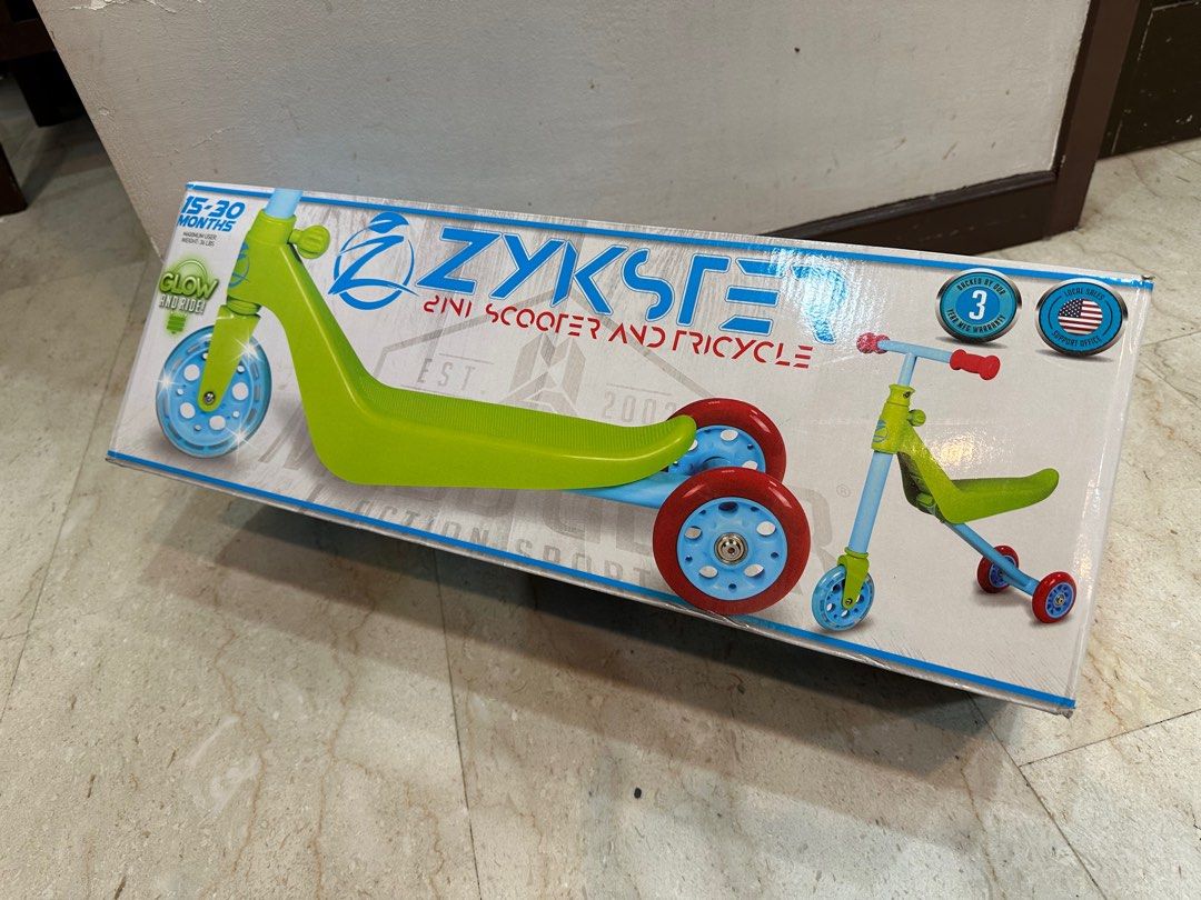 Zykster 2 clearance in 1 scooter