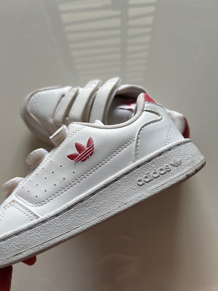Brand New Authentic Adidas White Shoes For Girls Size US13.5 UK13 FR31.5 JP195 CHN190