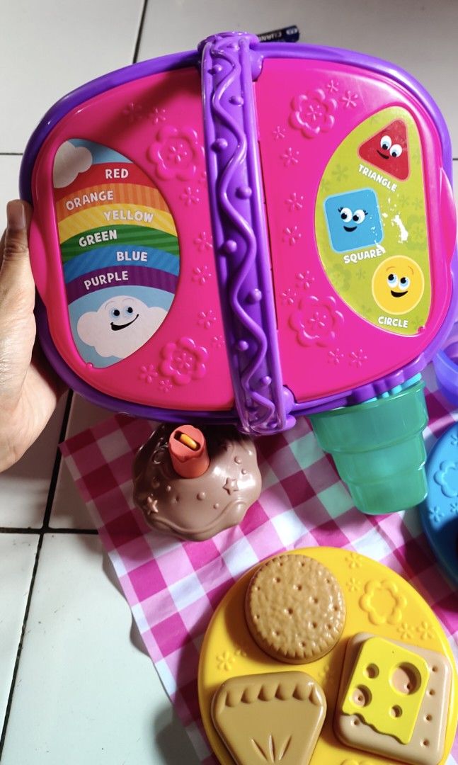 LeapFrog Shapes & Sharing Picnic Basket Bukan Brand ElC, vtech