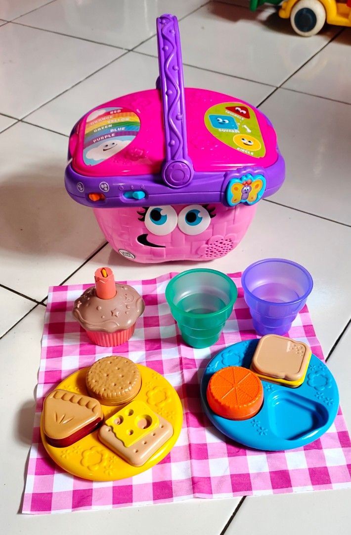 LeapFrog Shapes & Sharing Picnic Basket Bukan Brand ElC, vtech