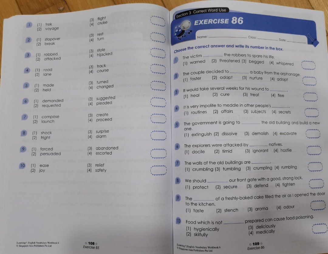 Learning+ English Vocabulary Primary 6 P6, Hobbies & Toys, Books ...