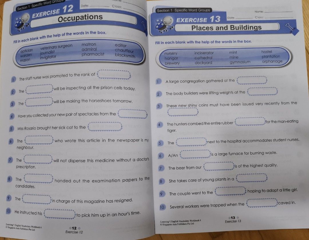 Learning+ English Vocabulary Primary 6 P6, Hobbies & Toys, Books ...