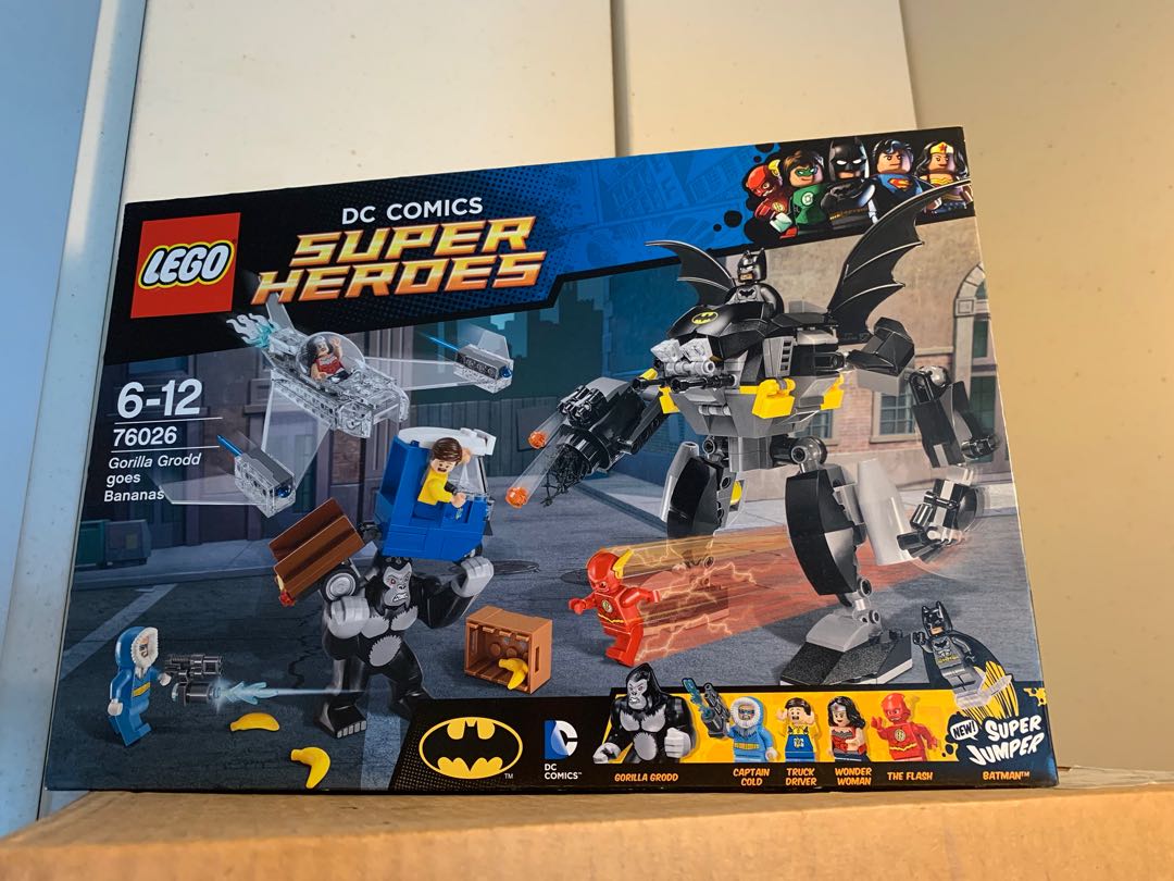 Lego 76026 DC Super Heroes Gorilla Grodd Goes Bananas Batman Flash