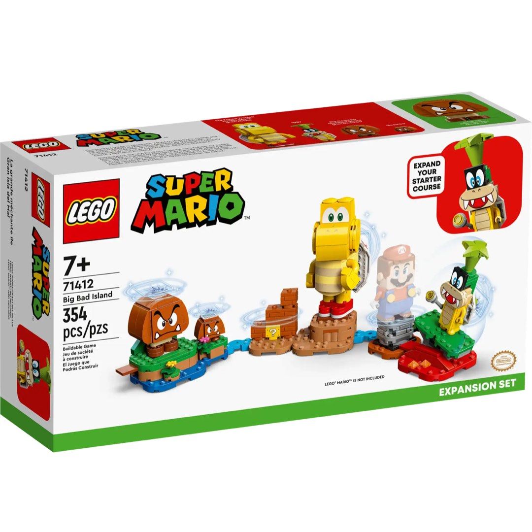 LEGO Super Mario 71412 Big Bad Island Hobbies Toys Toys Games on Carousell