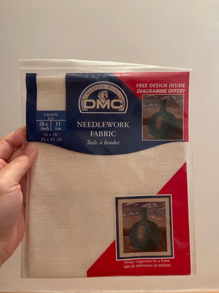 Linen Fabric and Thread, Hobbies & Toys, Stationery & Craft, Craft