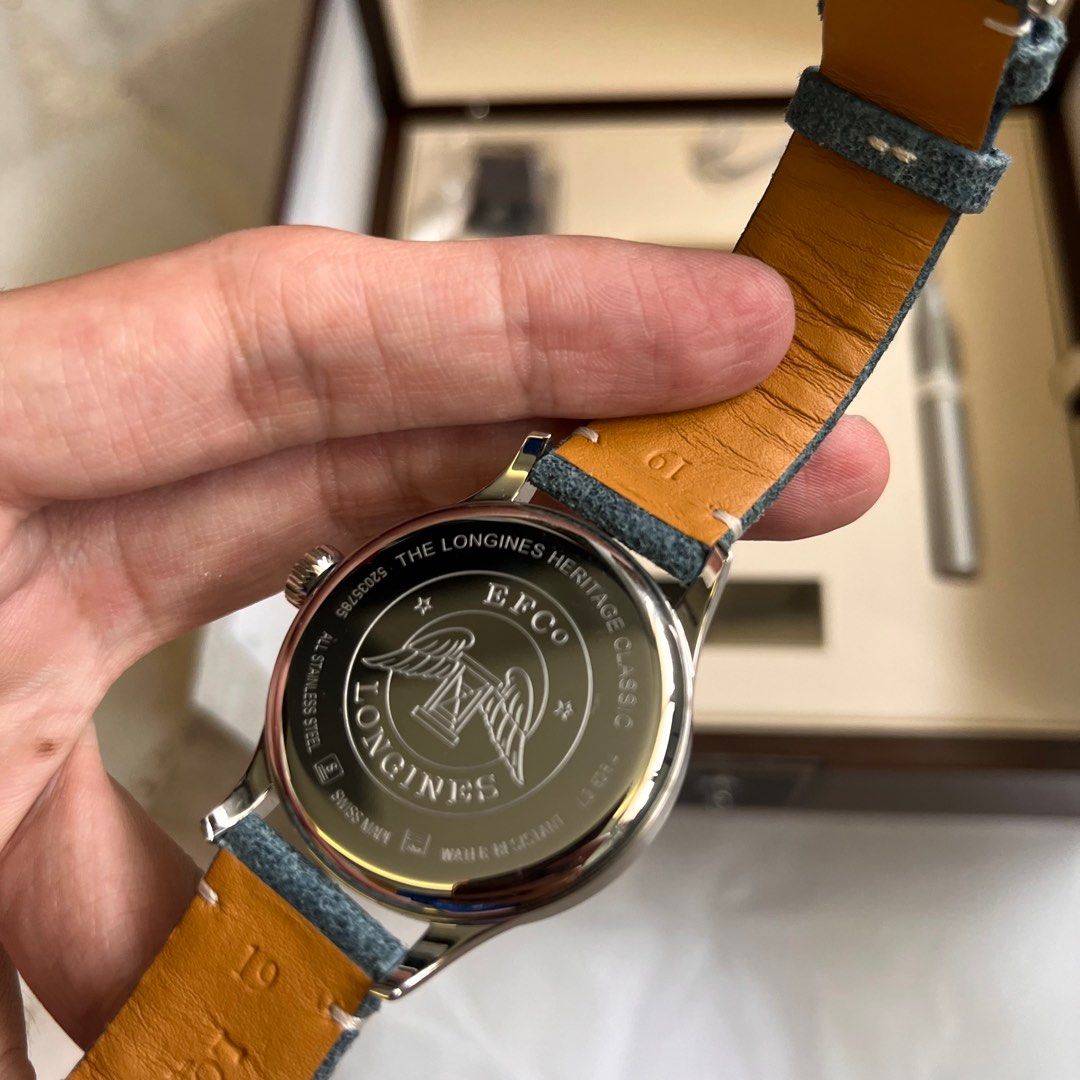 Longines Heritage Classic Sector Dial 38.5mm