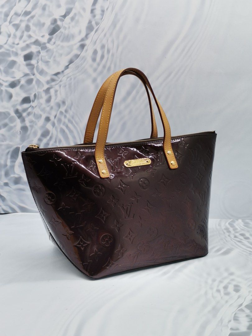 Maroon louis vuitton bag on sale