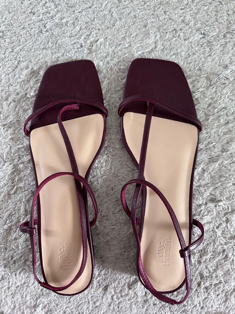 Maroon sandals cheap