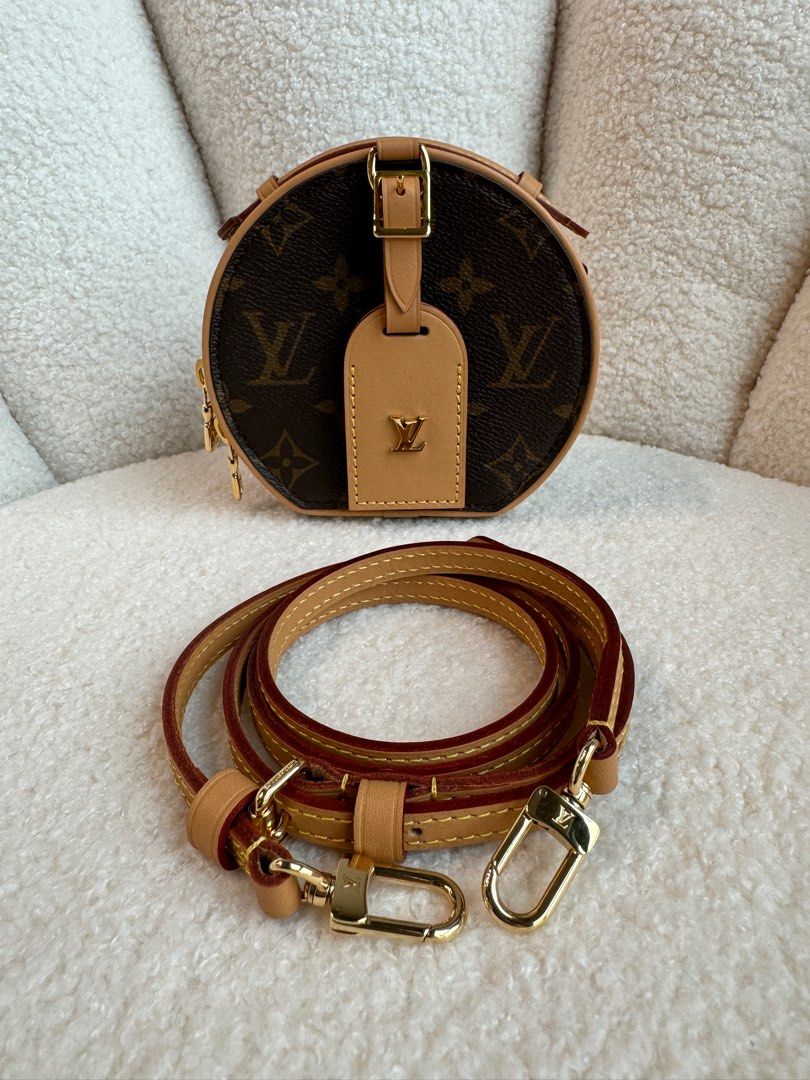 LV Mini Boite Chapeau, Luxury, Bags \u0026 Wallets on Carousell