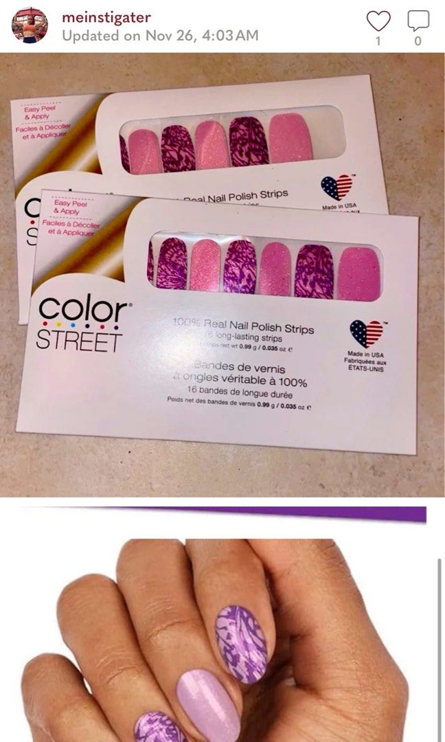 DRIPPING in DIAMONDS by Color Street nail Strips Over Lay - Etsy