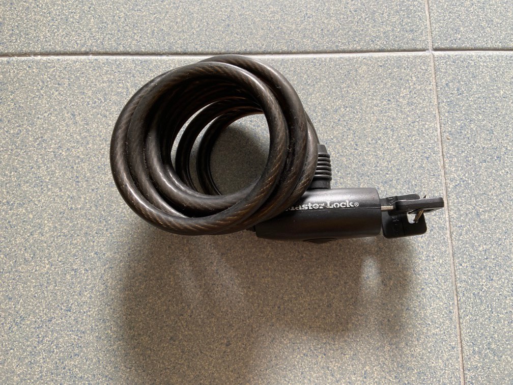 Master Bicycle Lock, Sports Equipment, Bicycles & Parts, Parts