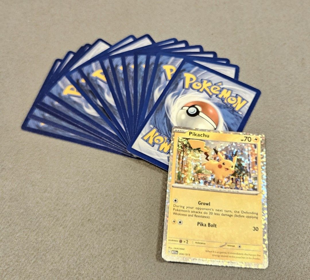 McDonald's Pokemon Trading Card full set of 15, Hobbies & Toys, Toys