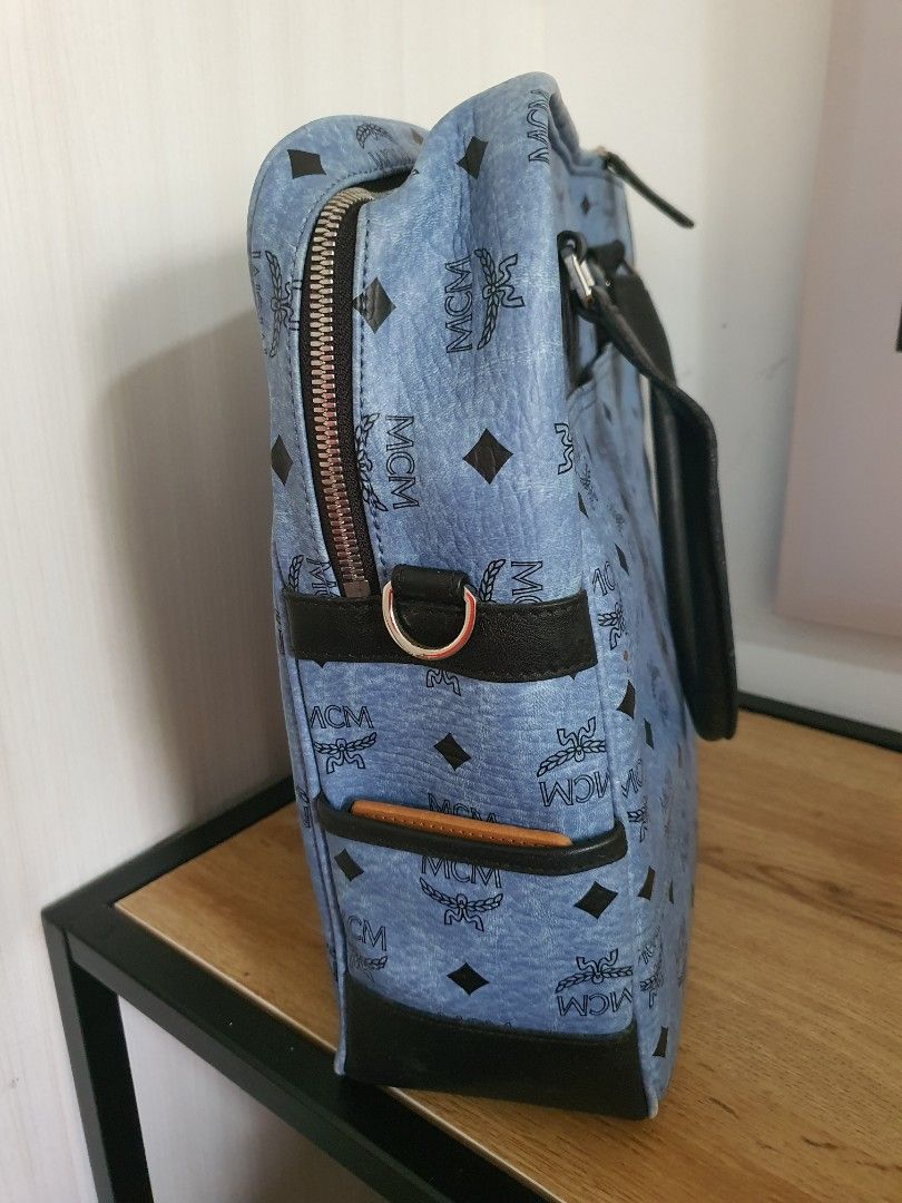 Mcm laptop backpack shop