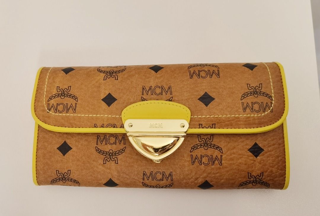 MCM Large Long Wallet Carousell