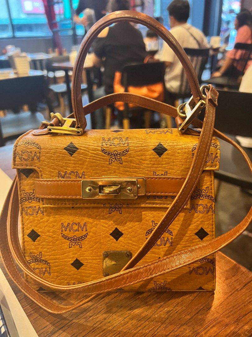 Mcm mini discount kelly bag