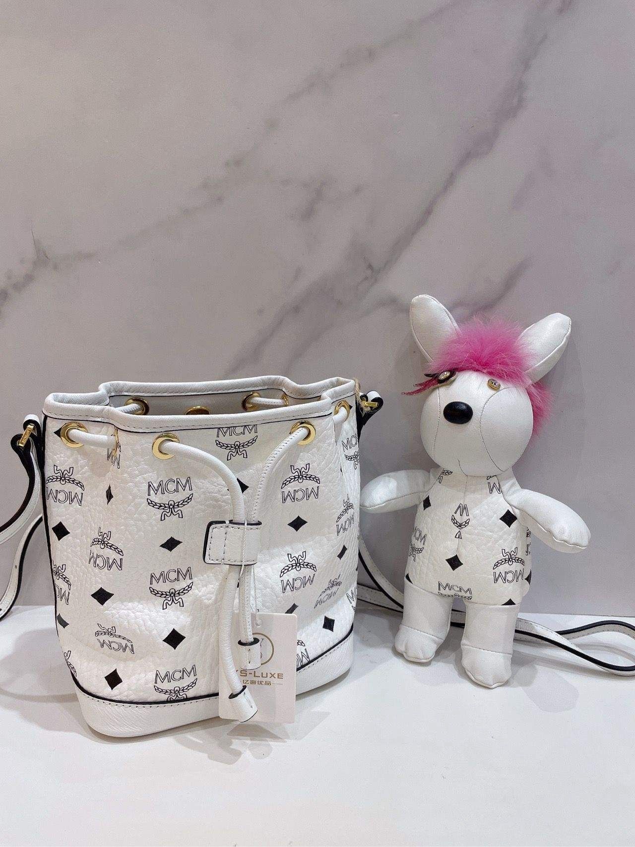 Mcm bag with on sale rabbit