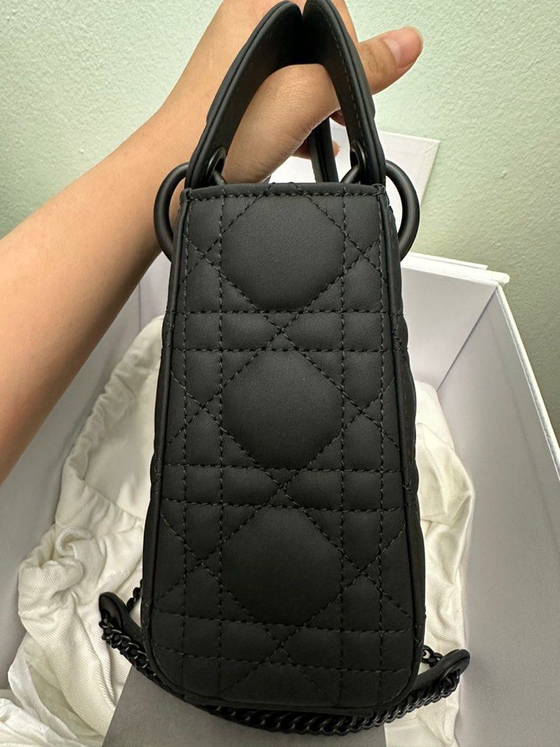 Dior black sales matte bag