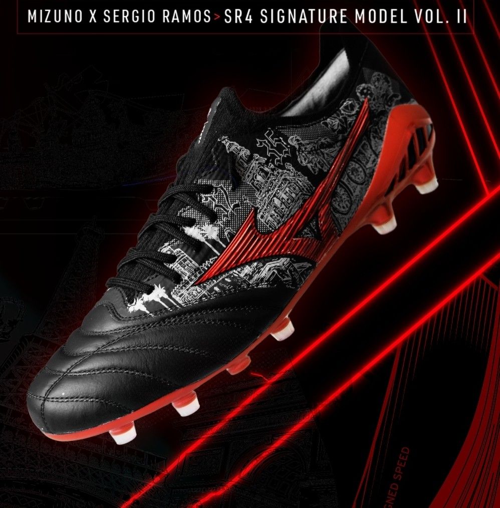 Mizuno Morelia Neo Limited Edition Sergio Ramos Sports Equipment Sports Games Racket Ball Sports on Carousell