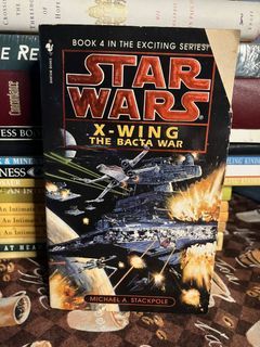 MMPB 1997 Star Wars Book 4 X-Wing The Bacta War Science Fiction Aliens Book by Michael A. Stackpole