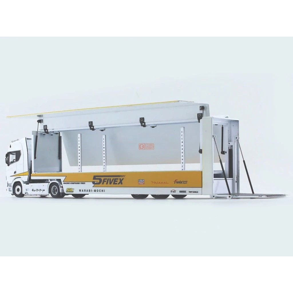 ModernArt Scania Lbwk #23 Sphere Lightning Transporter Racing Truck ...