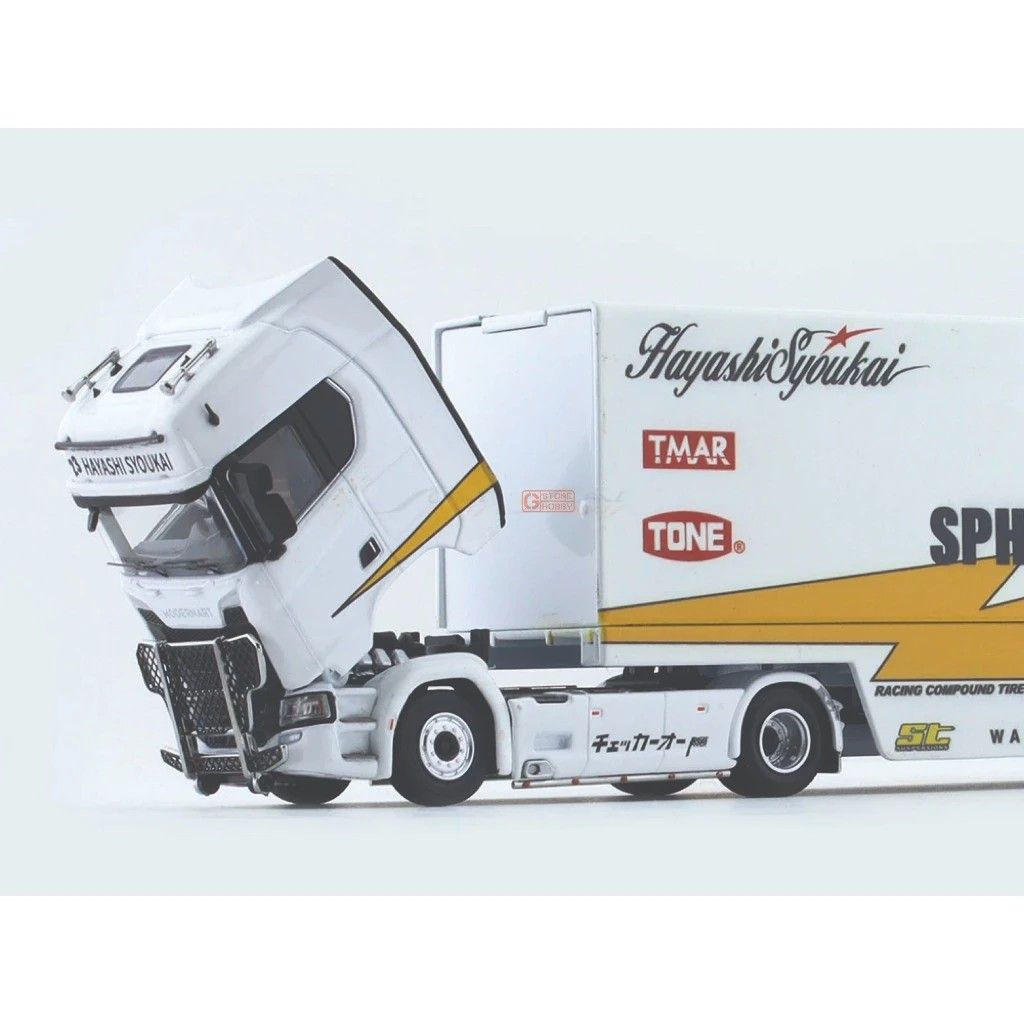 ModernArt Scania Lbwk #23 Sphere Lightning Transporter Racing Truck ...