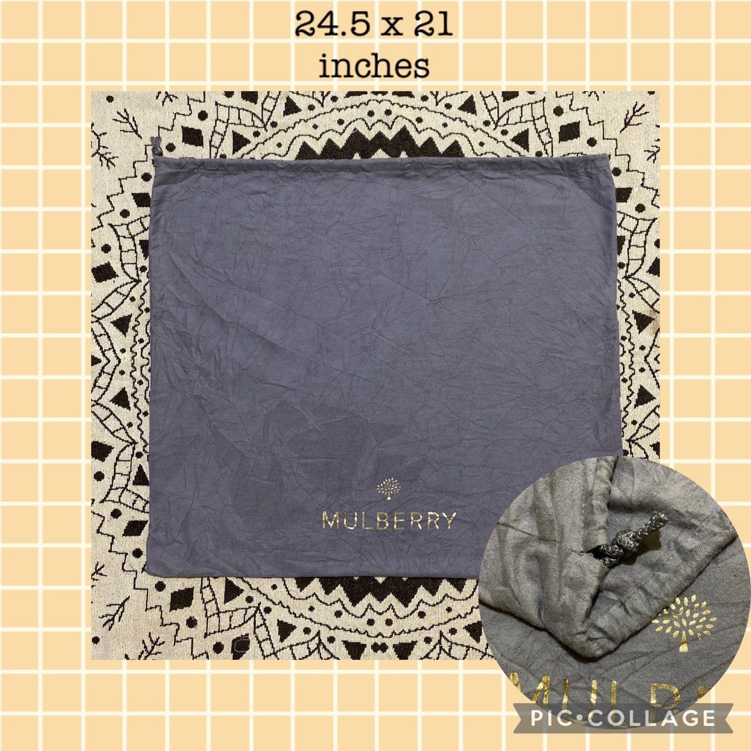 Mulberry dust bag hotsell