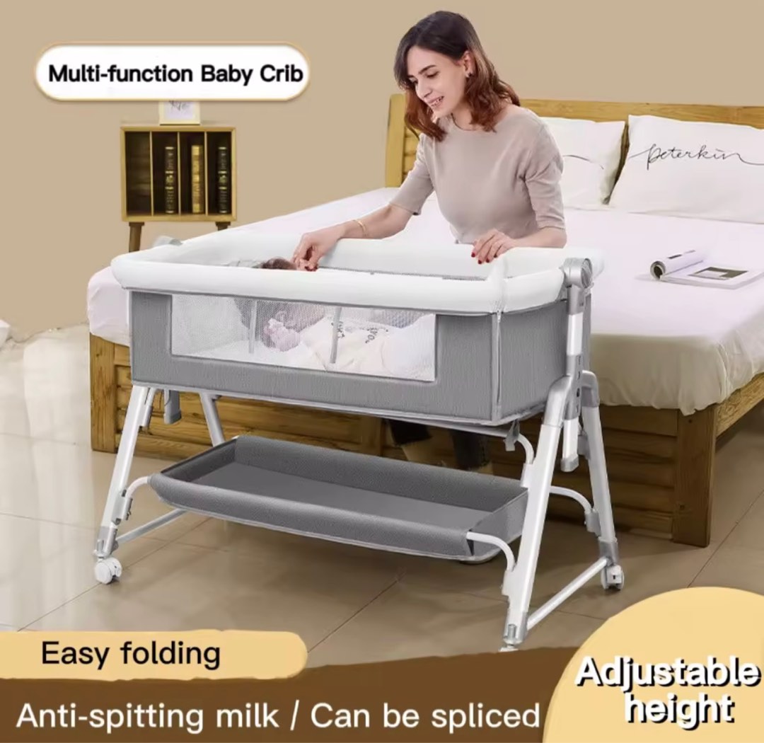 Multifunctional Baby Crib, Babies & Kids, Baby Nursery & Kids Furniture