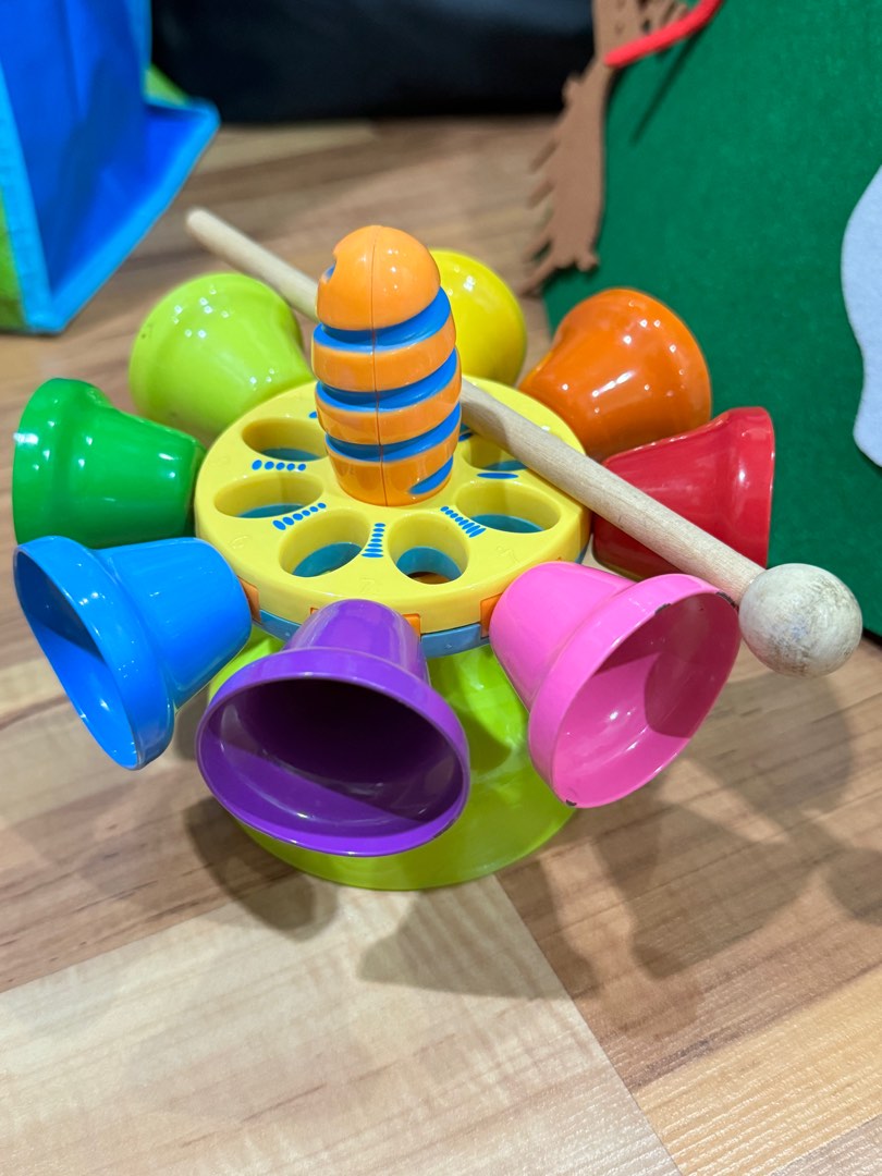 Rainbow clearance spinning bells