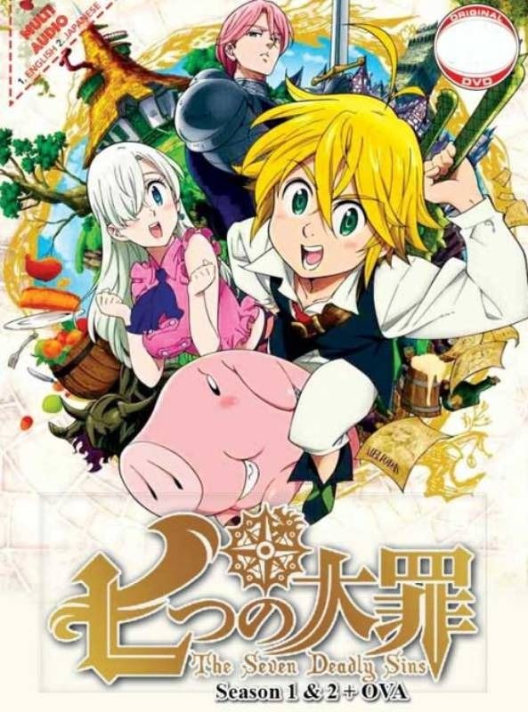 ANIME DVD~Nanatsu No Taizai Season 1-3(1-76End+Movie+Special+OVA)English sub