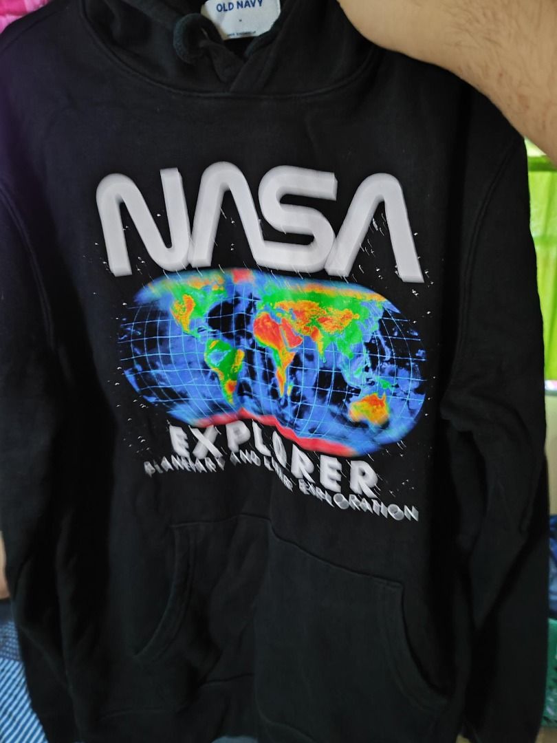 Nasa sweatshirt old 2025 navy