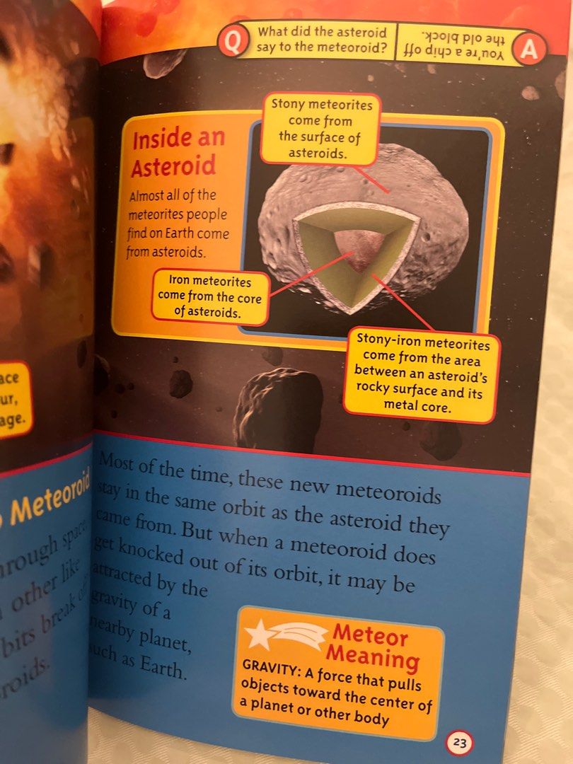 National Geographic Kids Meteors, Hobbies & Toys, Books & Magazines