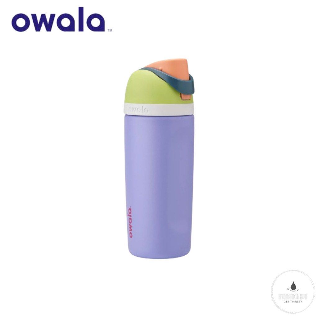 Owala FreeSip Stainless Steel Water Bottle 24oz, Desert Sunrise