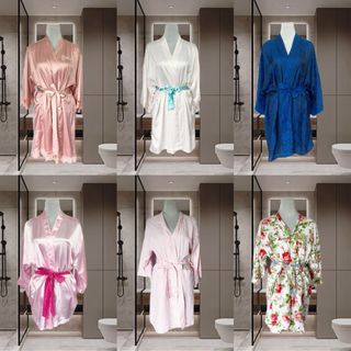 READY STOCK] Pamela Women's Sexy Sleepwear Lingerie Silk Satin