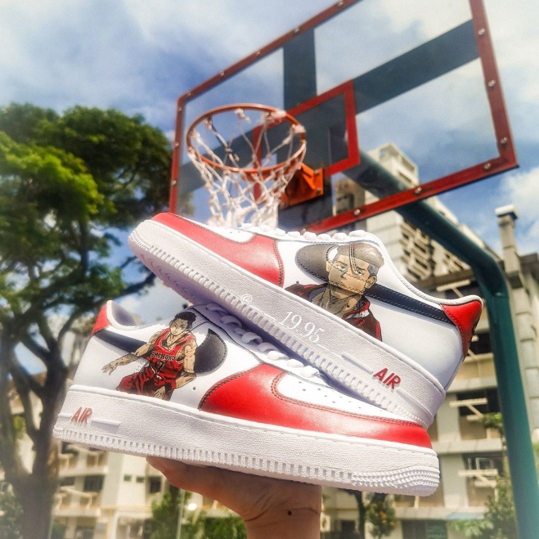 Nike air force 1 shoe customize slam dunk