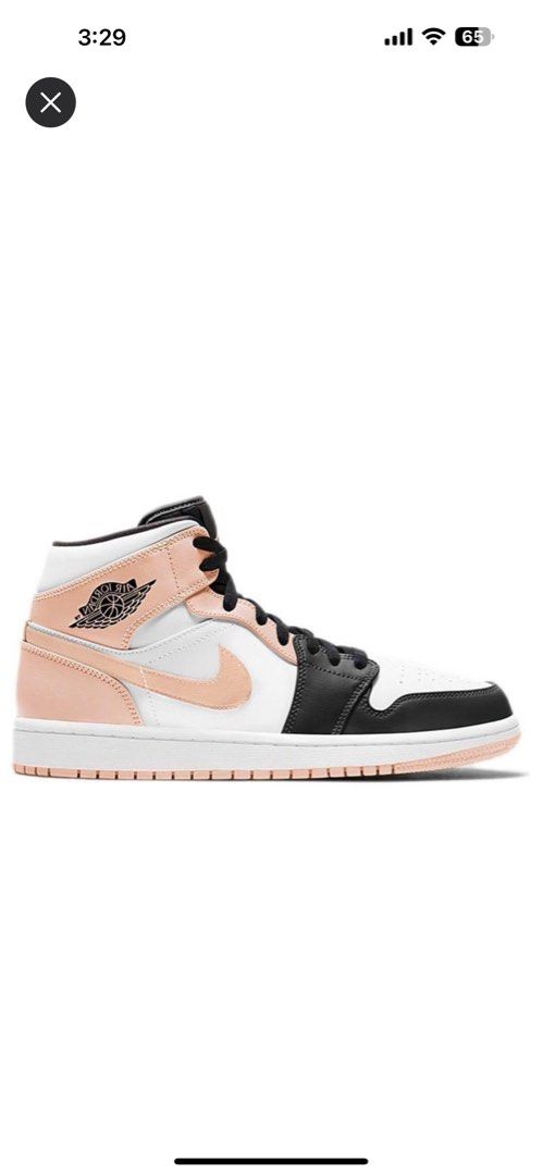 rose gold jordan 1 mid