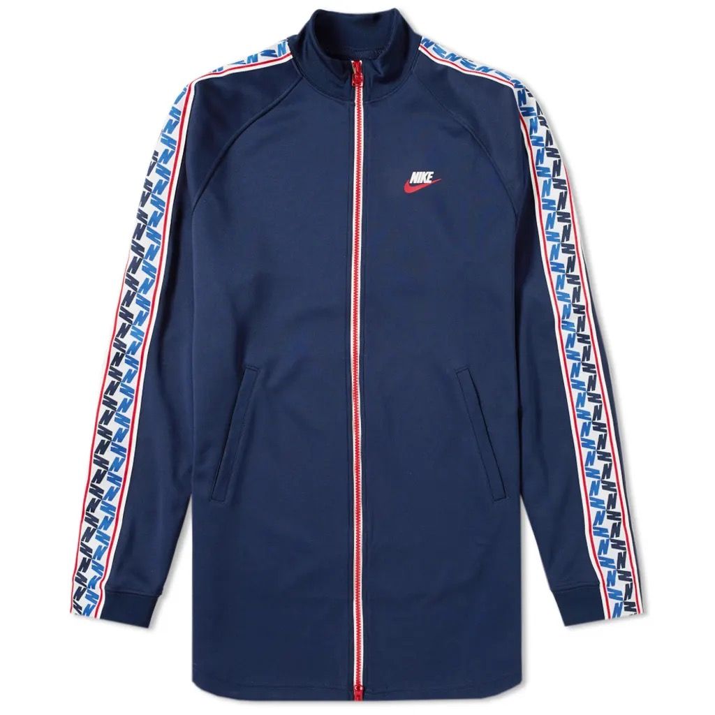 NIKE Taped Poly Track Jacket Size XL