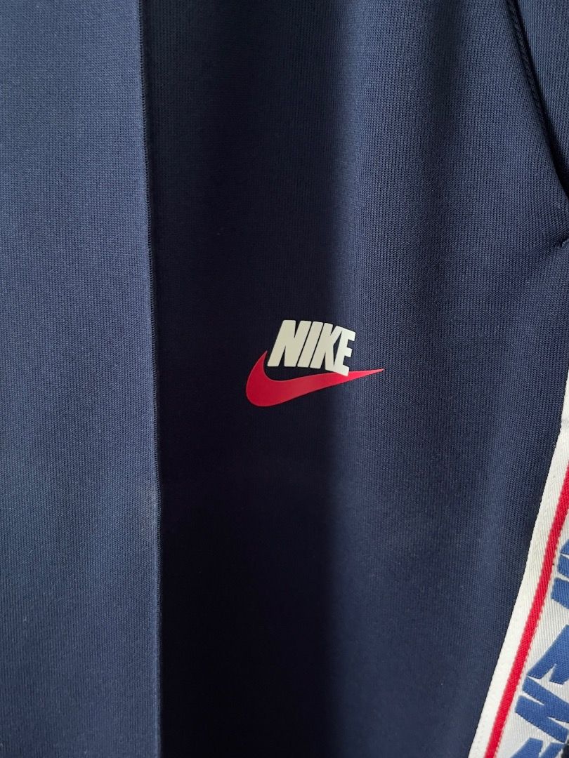 Nike taped poly pants black on sale