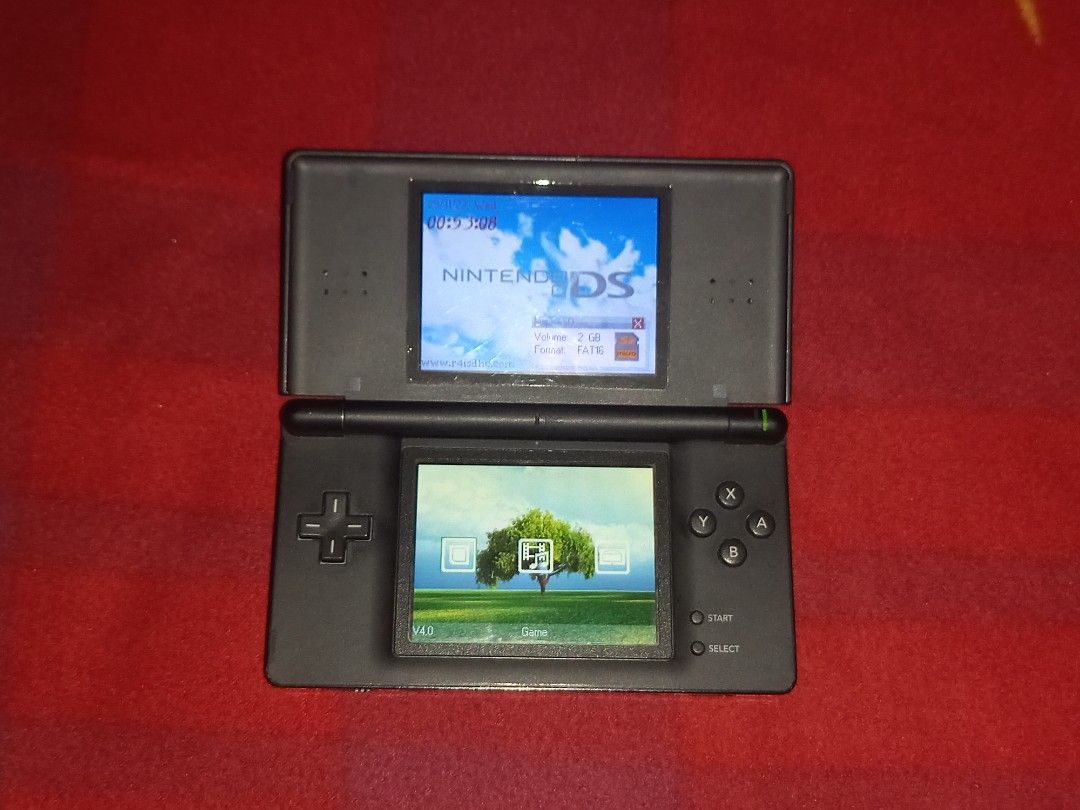 Nintendo DS Lite with R4 32GB plus games (Category: Nintendo) located in Manila. Submitted by simplicito (Listing ID 1270396745, Image 2). Description: Features: Still Smooth and Presentable In Excellent Gaming Condition Can Play GBA games on Slot-2 Package Include: DS Lite Unit Replacement Stylus Orange Color R4 Real Time Save with 32GB plus games Airfoam Pouch 220V Charger Meeting Place: Paco Mall Red Ribbon Paco.