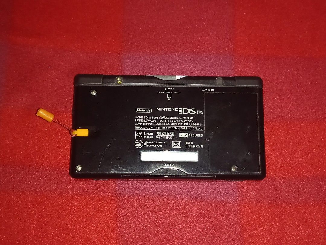 Nintendo DS Lite with R4 32GB plus games (Category: Nintendo) located in Manila. Submitted by simplicito (Listing ID 1270396745, Image 3). Description: Features: Still Smooth and Presentable In Excellent Gaming Condition Can Play GBA games on Slot-2 Package Include: DS Lite Unit Replacement Stylus Orange Color R4 Real Time Save with 32GB plus games Airfoam Pouch 220V Charger Meeting Place: Paco Mall Red Ribbon Paco.