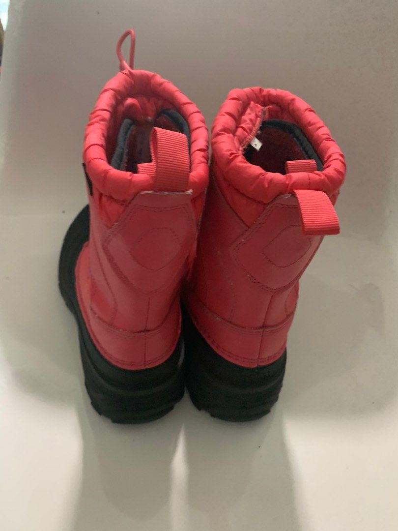 Red north face boots new arrivals
