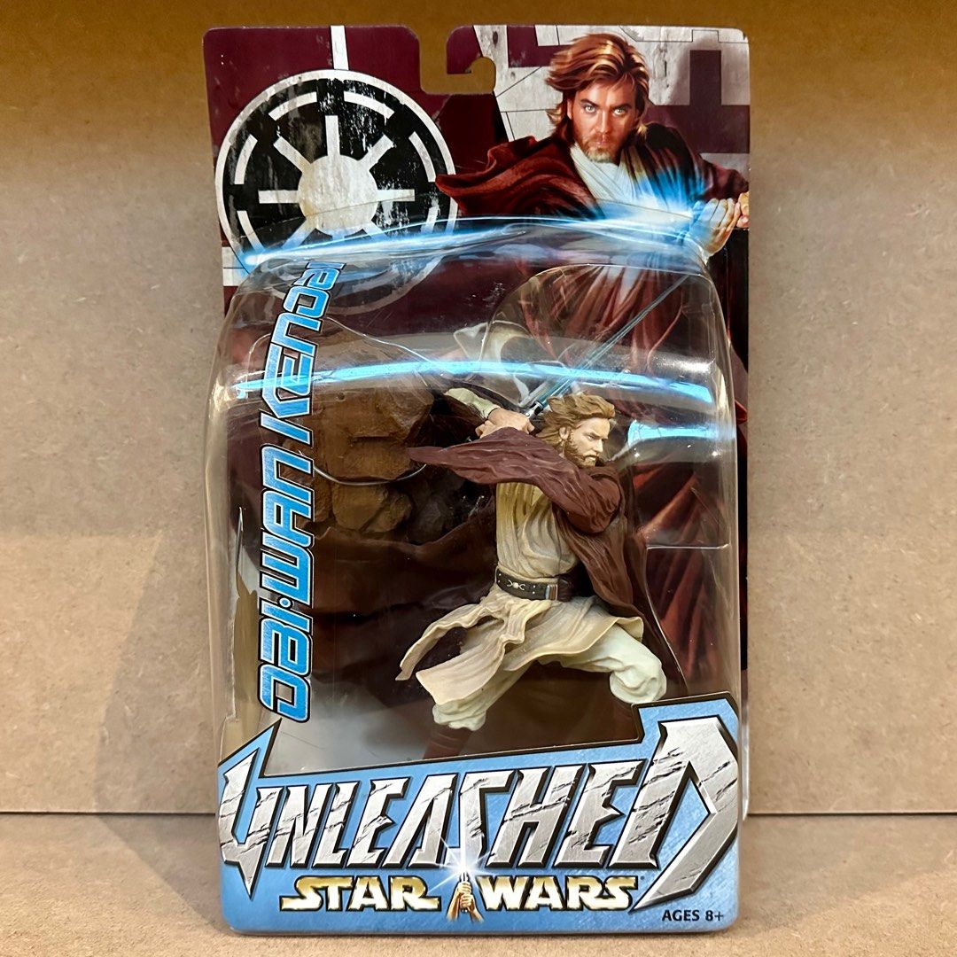Obi Wan Kenobi Star Wars Unleashed figure by Hasbro