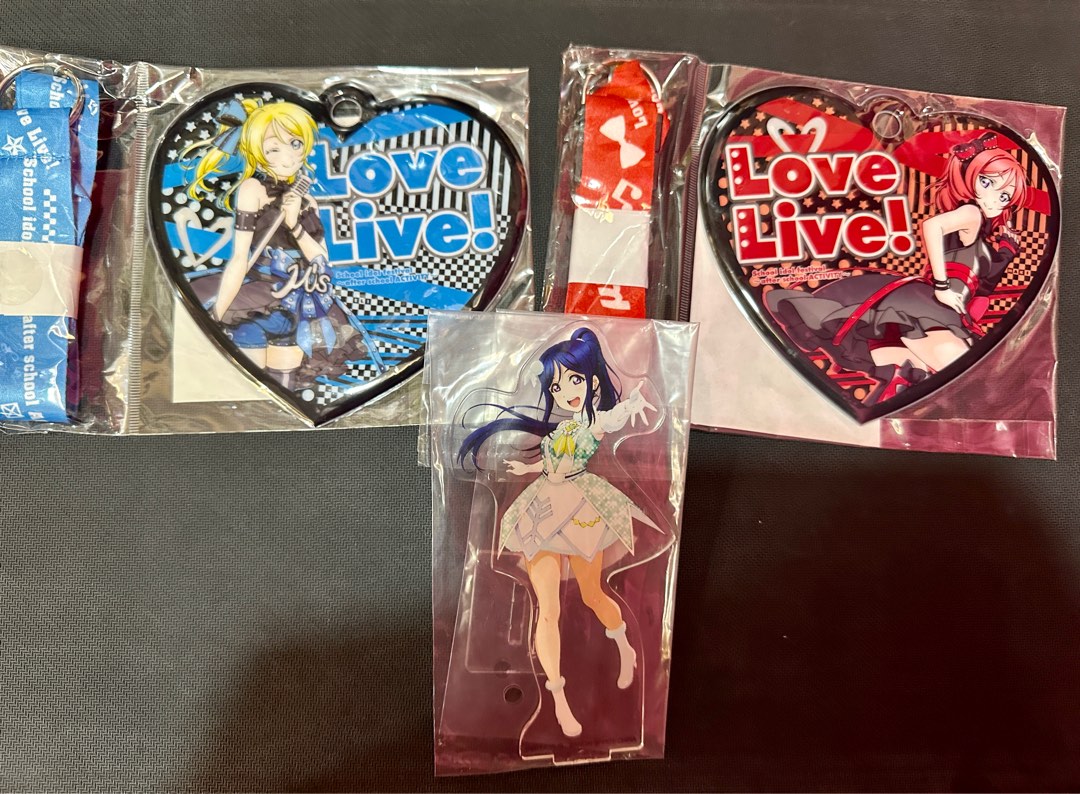 [OFFICIAL] Love Live Acrylic Standee and Lanyards, Hobbies & Toys ...
