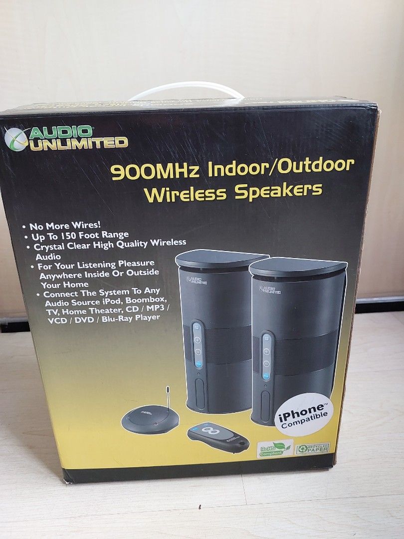 Audio unlimited speakers discount