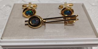 Opal Cufflinks Set (Japan)