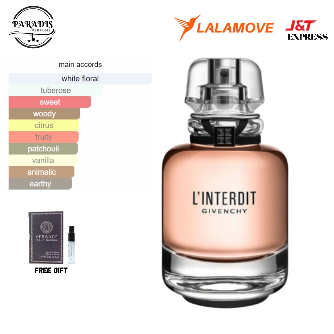 ORIGINAL AUTHENTIC GIVENCHY L INTERDIT EDP 80ML Beauty