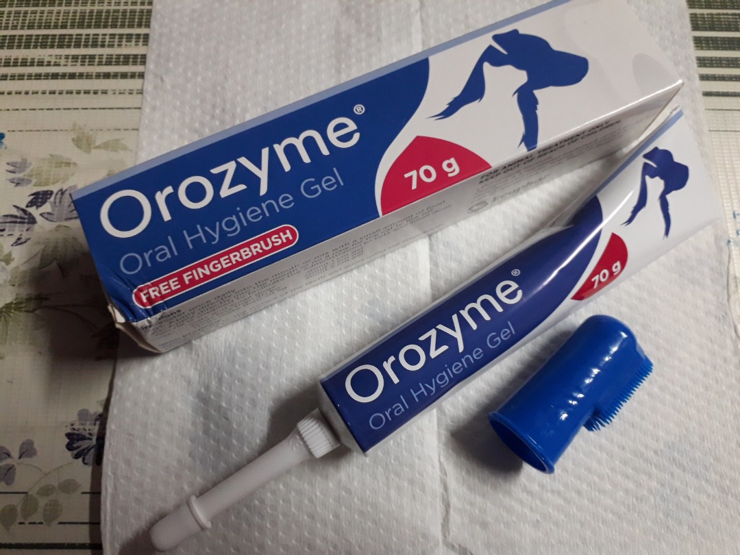 Orozyme Oral Hygiene Gel for cat or dog 70g