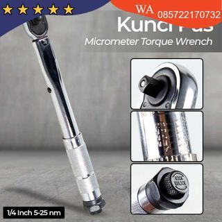 PEGASI Kunci Pas Micrometer Torque Wrench Two-Way Spanner - MXT-372B